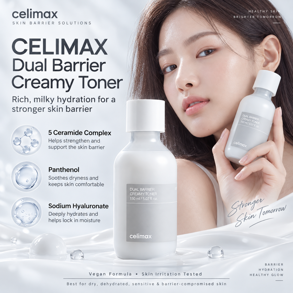 CELIMAX Dual Barrier Creamy Toner