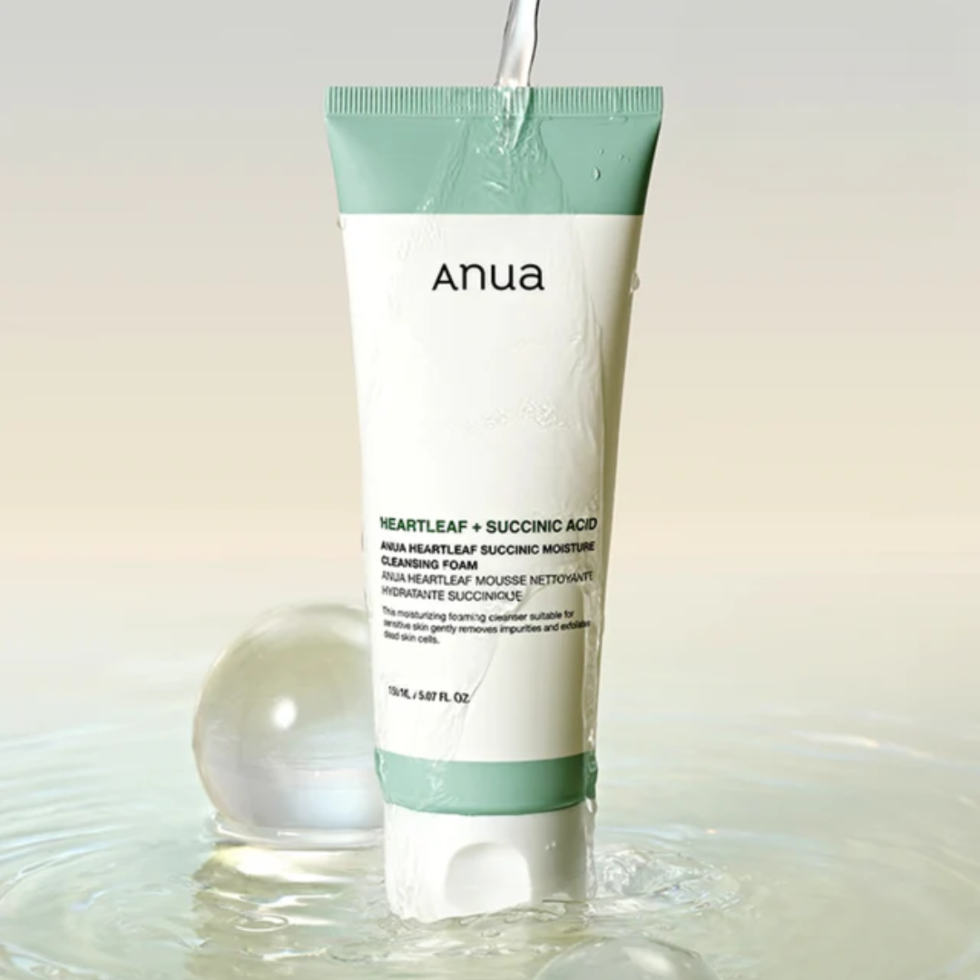 ANUA Heartleaf Succinic Moisture Cleansing Foam 150ml