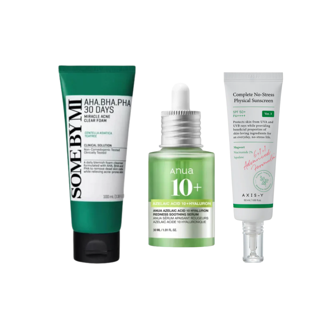 A Simple Routine for Blemish-Free Skin. Breakouts don’t need a complicated routine. With the right essentials, you can keep skin clear, calm, and protected. 