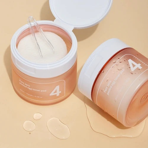 NUMBUZIN No. 4 Pore Zero Peeled Egg Toner Pad (70ea)
