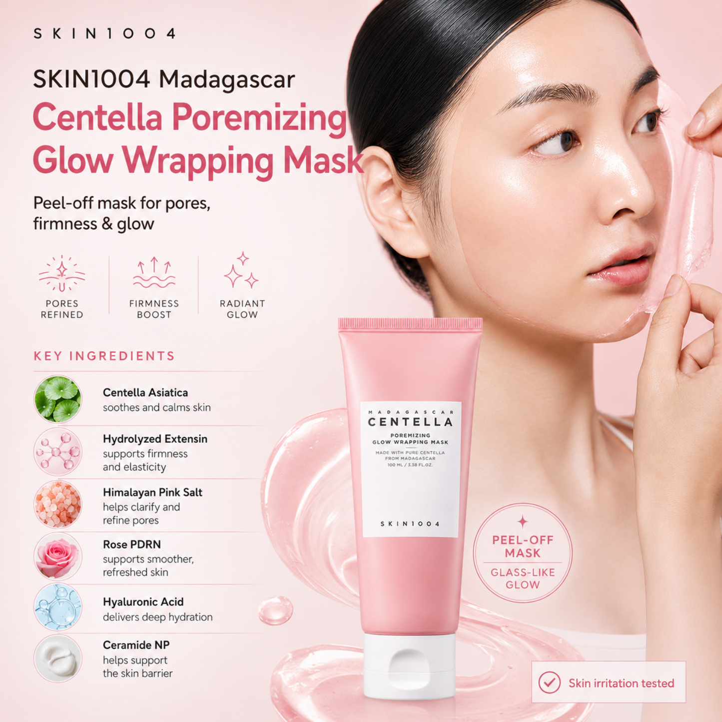 SKIN1004 Madagascar Centella Poremizing Glow Wrapping Mask