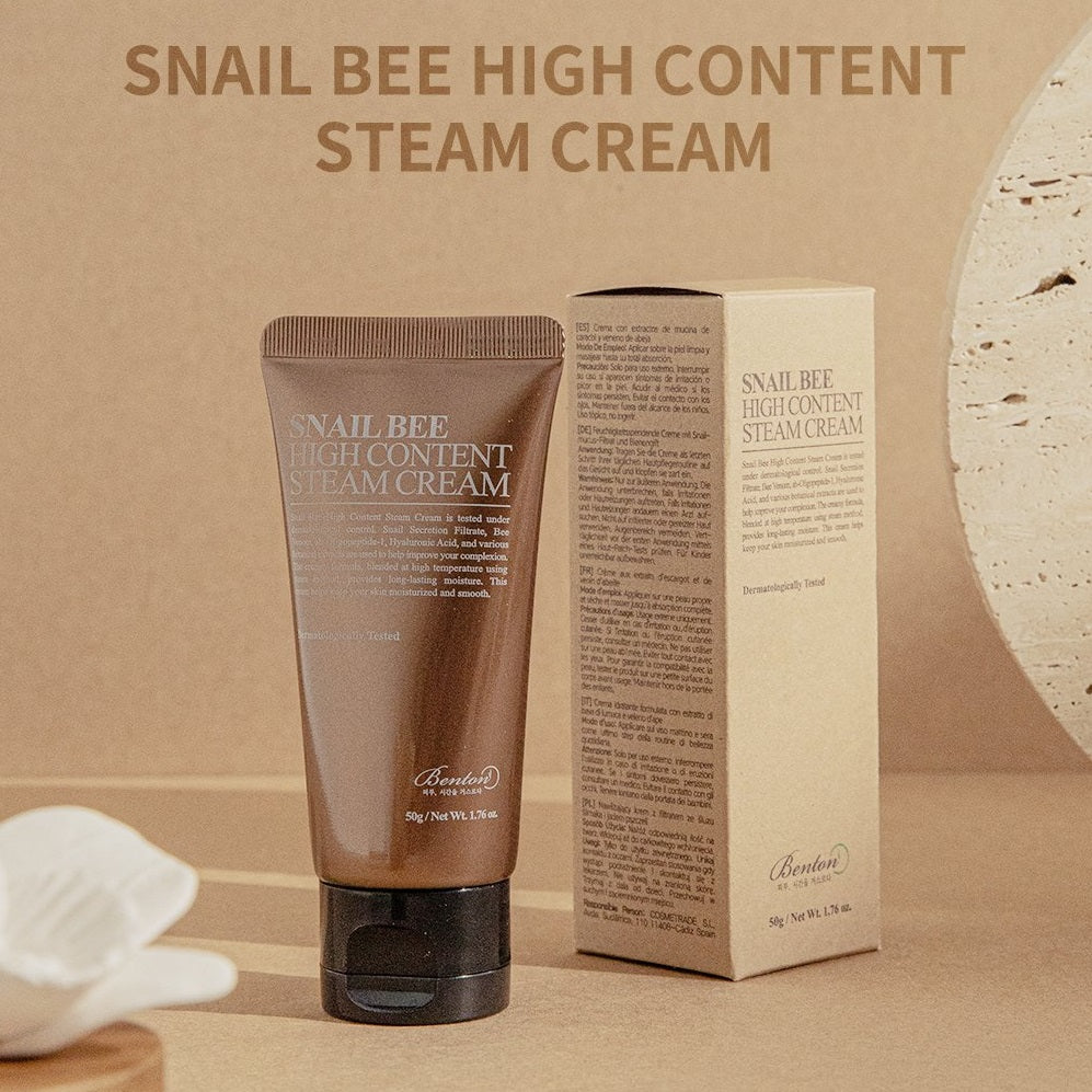 BENTON Snail Bee High Content Steam Cream