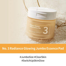 Load image into Gallery viewer, NUMBUZIN No.3 Radiance Glowing Jumbo Essence Pad (70 Pads)