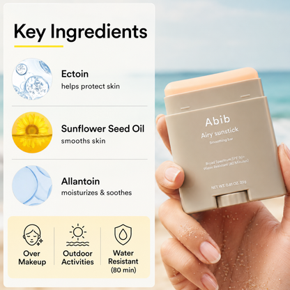 ABIB Airy Sunstick Smoothing Bar 23g