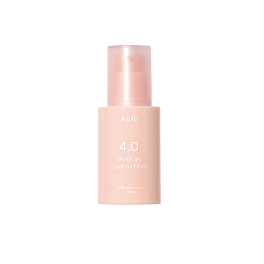 ABIB PDRN Glow Serum 4.0 Pump is a revitalizing serum formulated with 4% PDRN (Sodium DNA) to help improve the look of tired, dull skin and support a smoother, more radiant complexion. A blend of 6 Peptides, Hydrolyzed Collagen, and Adenosine helps improve the look of firmness and elasticity, while Hyaluronic Acid, Beta-Glucan, and Panthenol provide lasting hydration and soothing care. Niacinamide helps brighten uneven-looking skin, leaving it plump, refreshed, and glowing.