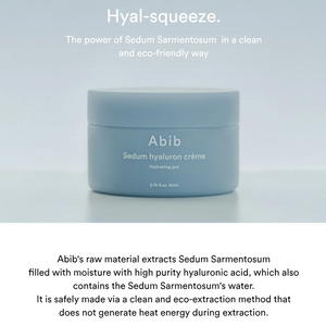 ABIB Sedum Hyaluron Creme Hydrating Pot 80ml