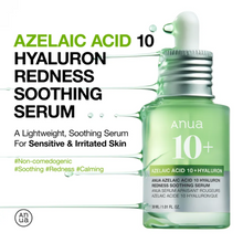 Load image into Gallery viewer, ANUA Azelaic Acid 10 Hyaluron Redness Soothing Serum 30ml