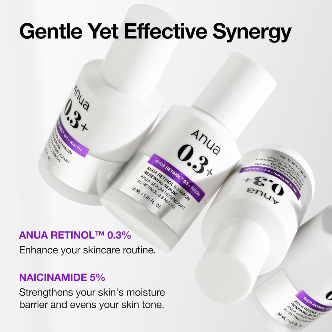ANUA Retinol 0.3% + Niacin Renewing Serum 30ml