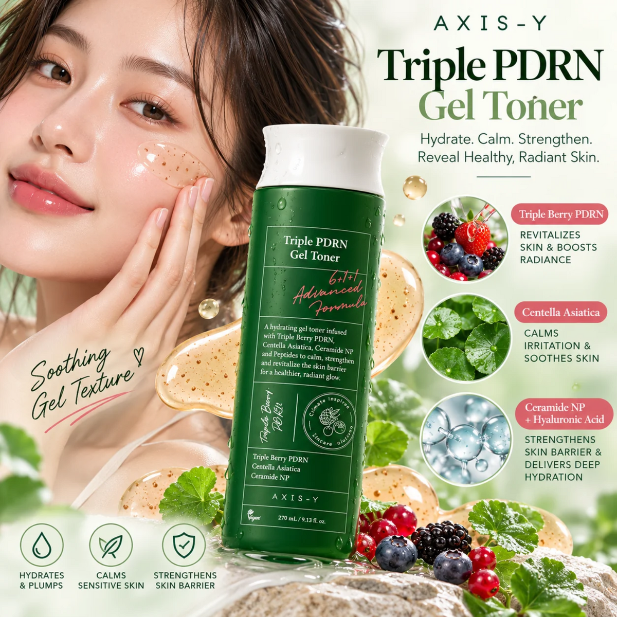 AXIS-Y Triple PDRN Gel Toner