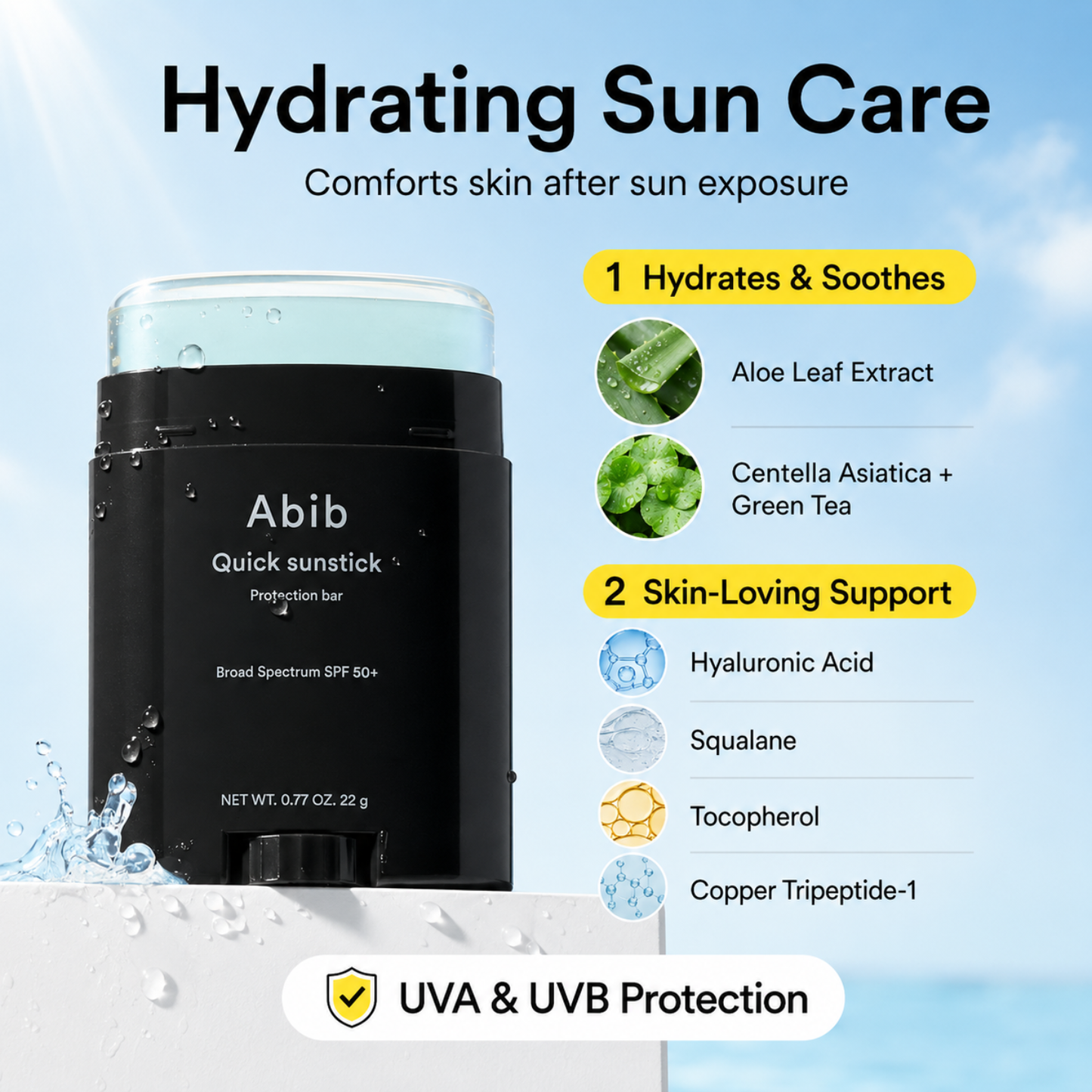 ABIB Quick Sunstick Protection Bar 22g