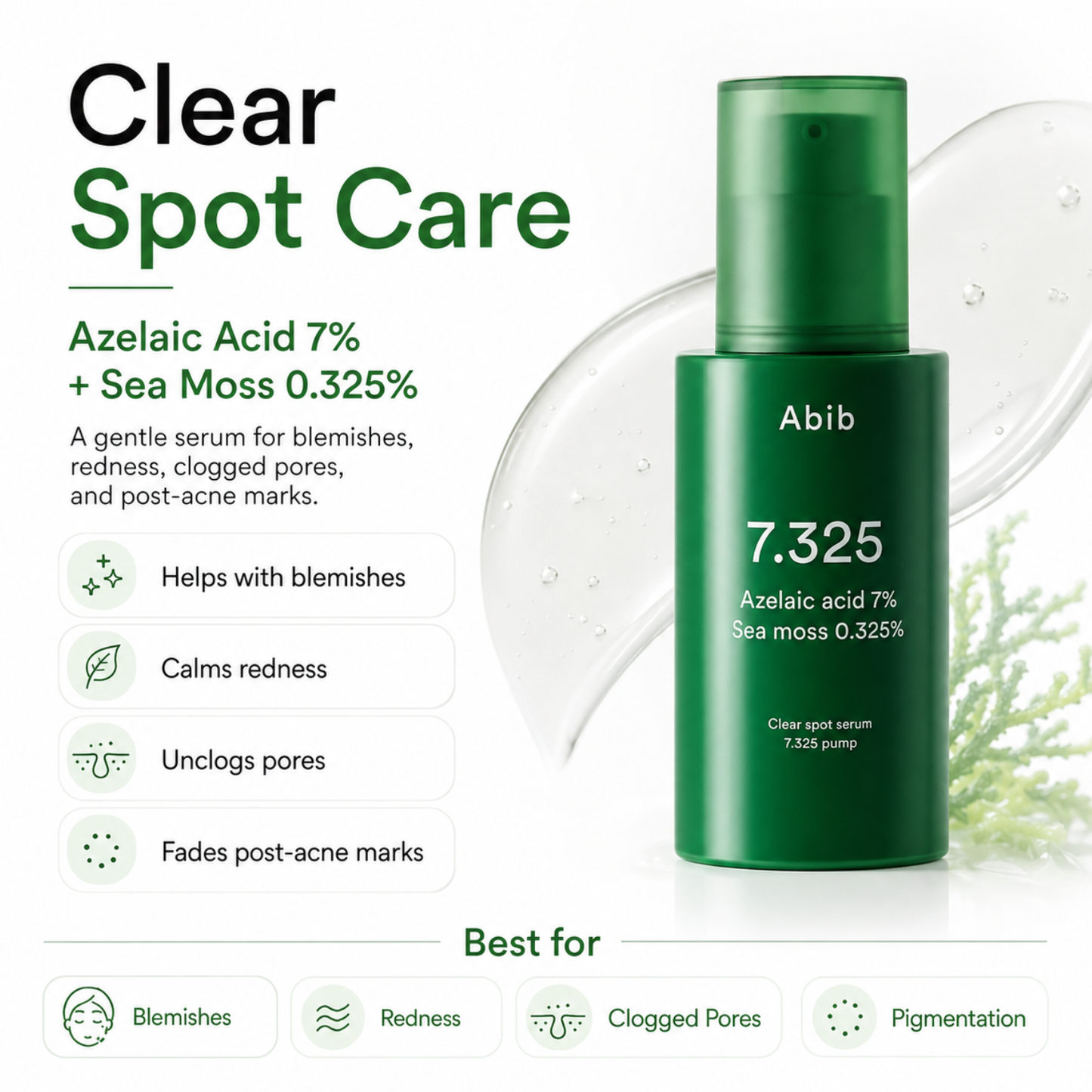 ABIB Clear Spot Serum 7.325 Pump 30ml