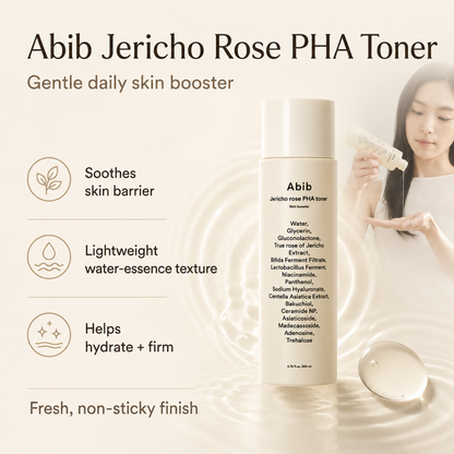 ABIB Jericho Rose PHA Toner Skin Booster 200ml