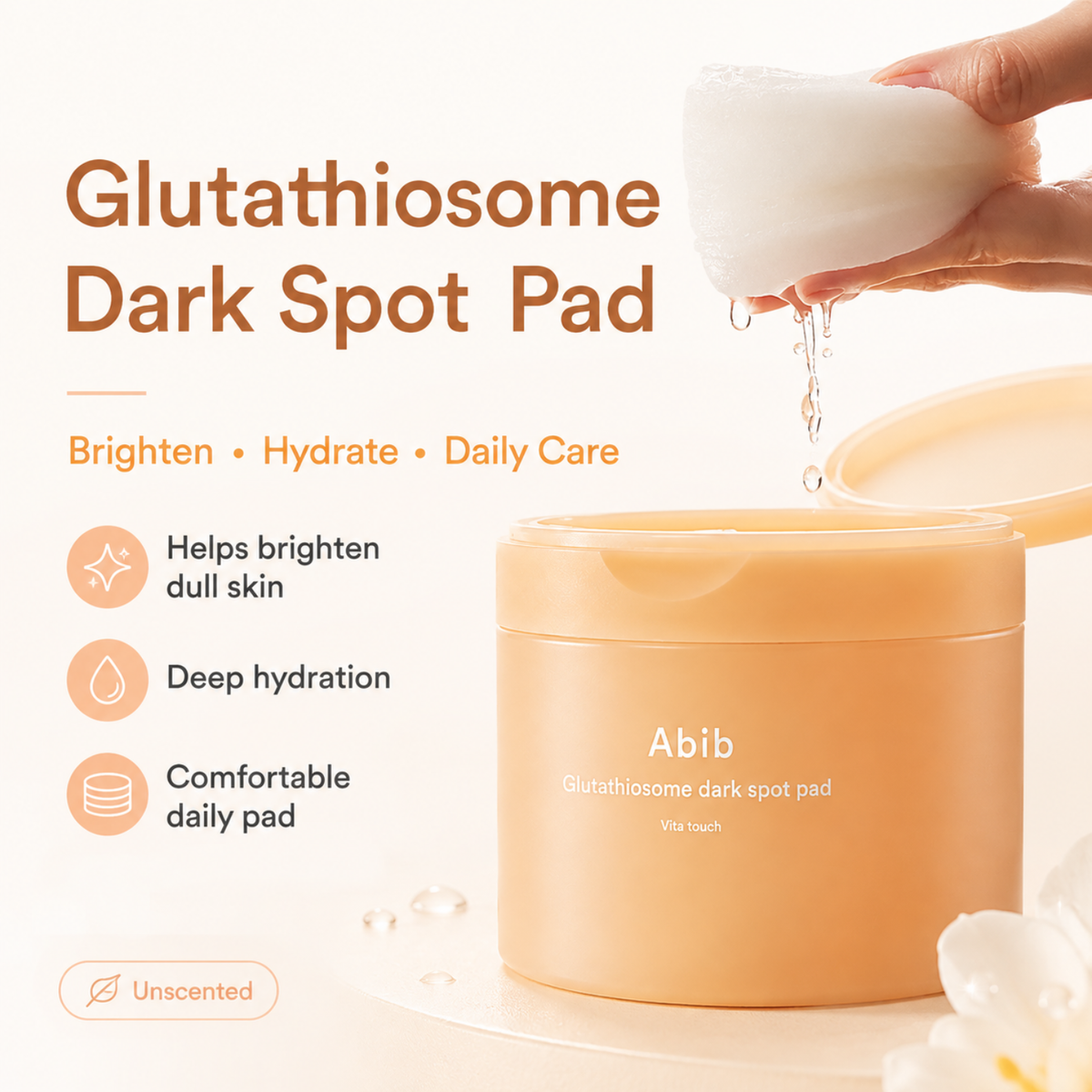 ABIB Glutathiosome Dark Spot Pad Vita Touch 60ea