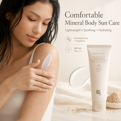 BEAUTY OF JOSEON Comfort Protection Mineral Body Sun Lotion 150ml