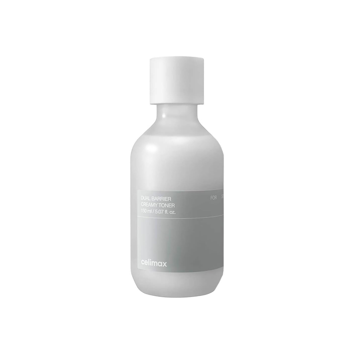 CELIMAX Dual Barrier Creamy Toner is a rich, milky toner designed to deeply hydrate dry, sensitive skin and support a stronger skin barrier. Formulated with Panthenol, Sodium Hyaluronate, Phytosphingosine, Cholesterol, Aquatide, and five types of Ceramides, it helps lock in moisture, soothe dryness, and leave skin feeling soft, comfortable, and healthy-looking. Vegan formula and skin irritation tested. Suitable for dry, dehydrated, sensitive, and barrier-compromised skin.