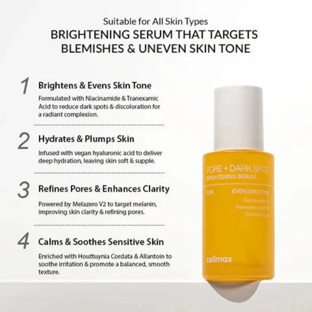 CELIMAX Pore + Dark Spot Brightening Serum 30ml