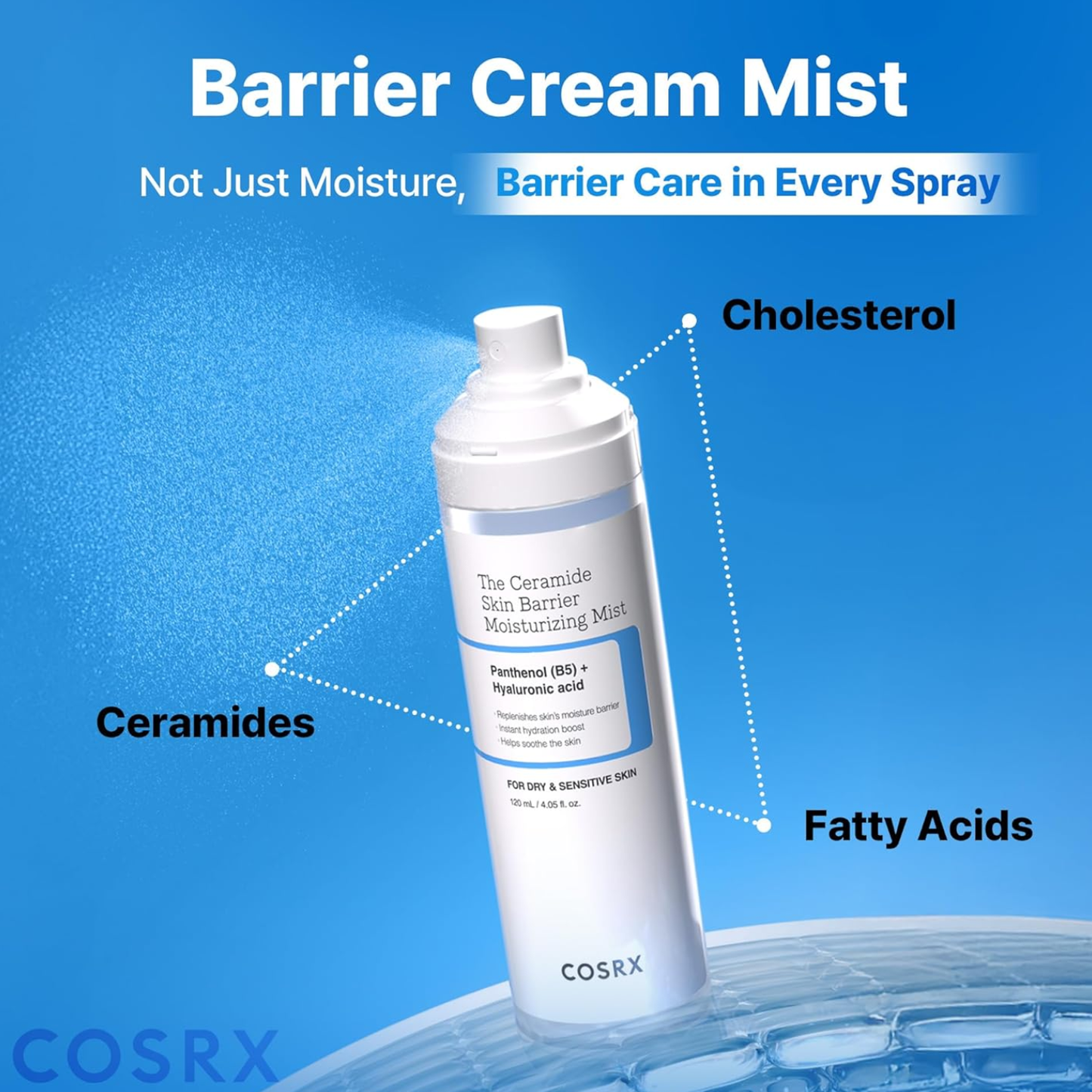 COSRX The Ceramide Skin Barrier Moisturizing Mist 120ml