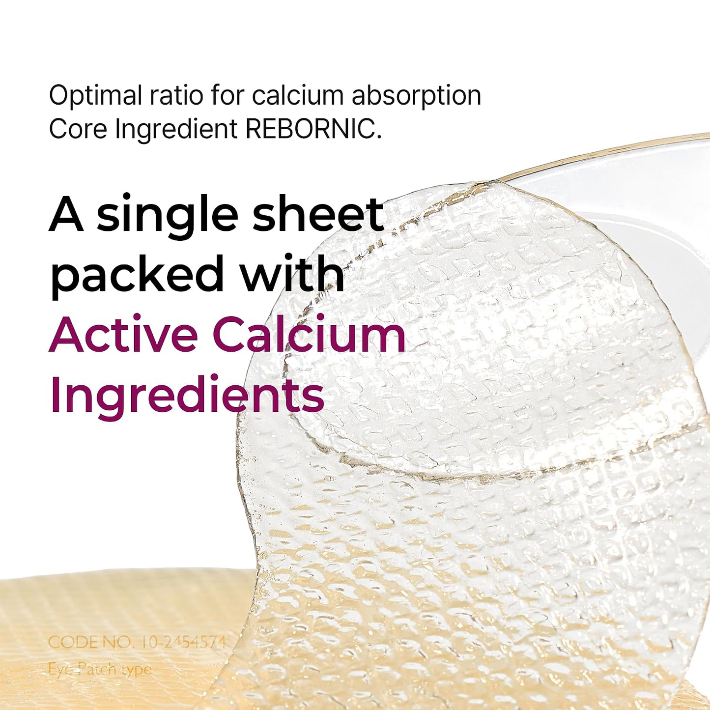 DR. MELAXIN Cemenrete Calcium Volume Eye Patch 60ea