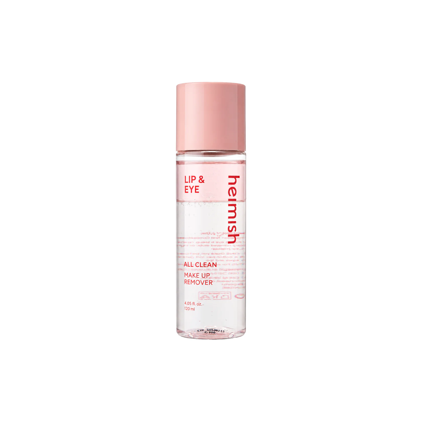 HEIMISH All Clean Lip & Eye Makeup Remover is a gentle Korean makeup remover designed to dissolve stubborn eye and lip makeup without leaving skin feeling dry. Formulated with Squalane, Shea Butter, Allantoin, Ceramide NP, and Glycerin, it helps remove makeup while keeping the delicate eye and lip areas soft, soothed, and comfortable. Suitable for daily use and sensitive skin.