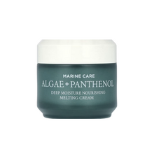 Load image into Gallery viewer, HEIMISH Marine Care Algae+Panthenol Deep Moisture Nourishing Melting Cream is a rich, deeply hydrating cream designed to nourish and repair dry, tired skin. Formulated with Marine Algae Extracts, Panthenol, and Hydrolyzed Collagen, it strengthens the skin barrier, boosts elasticity, and delivers long-lasting moisture. Copper Tripeptide-1 and Acetyl Hexapeptide-8 provide anti-aging benefits, while Niacinamide brightens and evens out skin tone. The luxurious texture melts effortlessly into the skin, leaving i