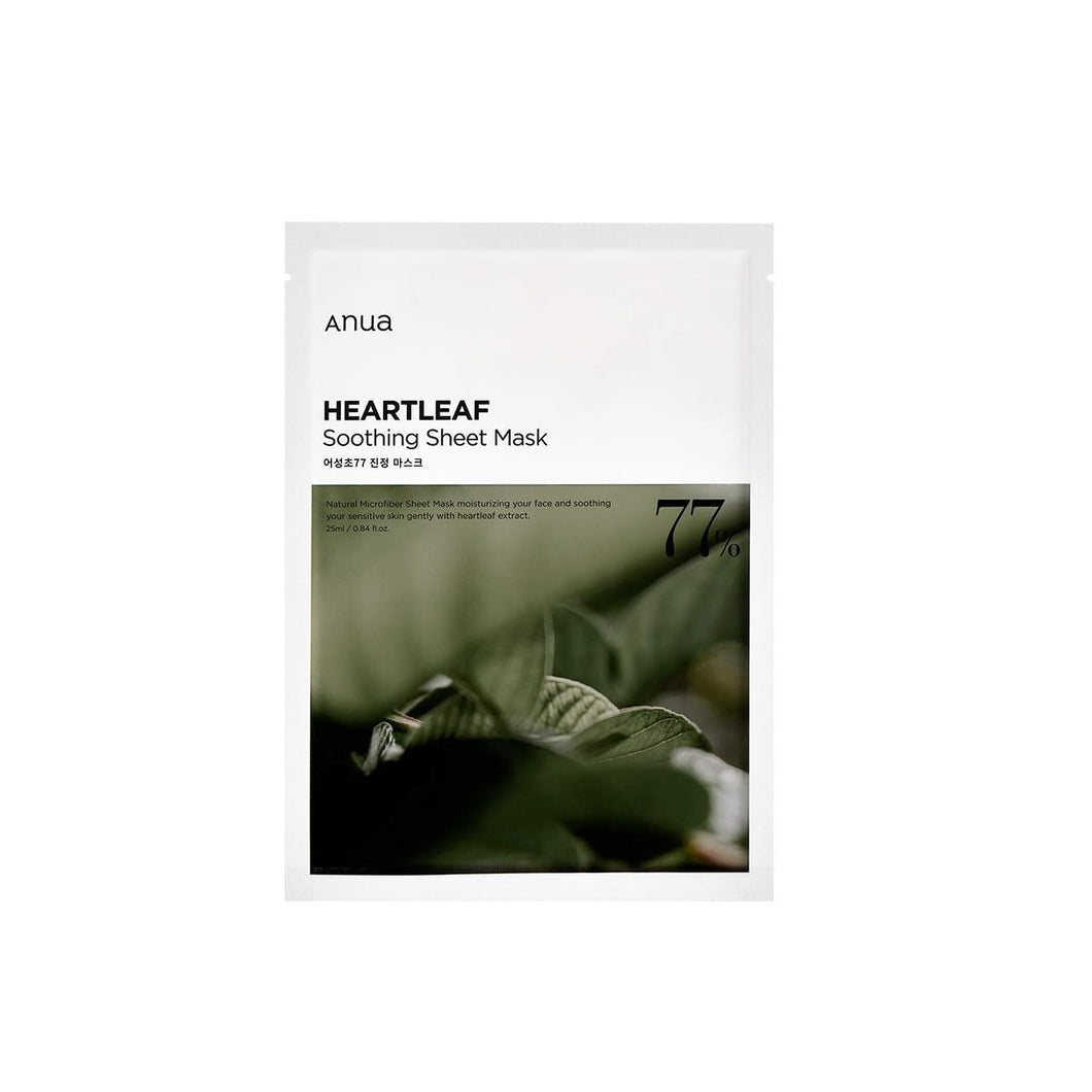 ANUA Heartleaf 77% Soothing Sheet Mask