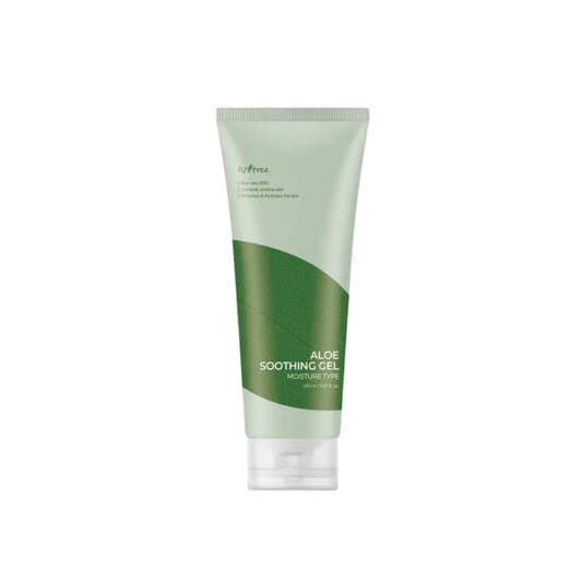 ISNTREE Aloe Soothing Gel Moist Type is a lightweight, hydrating gel that calms and moisturizes the skin. Enriched with Aloe Vera, Hyaluronic Acid, and Centella Asiatica, it helps soothe irritation, replenish moisture, and support the skin barrier. Ideal for sensitive, oily, or sun-exposed skin, especially in warmer seasons.