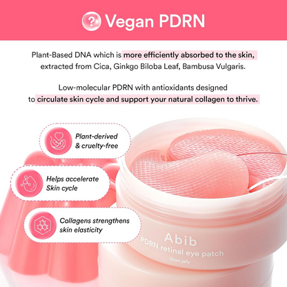 ABIB PDRN Retinal Eye Patch Glow Jelly 60ea