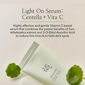 BEAUTY OF JOSEON Light On Serum Centella + Vita C 30ml