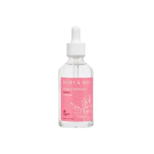 Shop MARY & MAY Hyaluronics Serum at Eliko Glow. Formulated with 5 types of Hyaluronic Acid, this lightweight serum deeply hydrates, plumps, and smooths skin. Perfect for dry, dehydrated, and sensitive skin.
