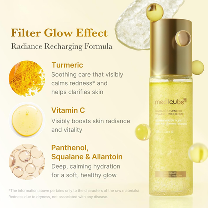 MEDICUBE Kojic Acid Turmeric Vita Jelly Mist Serum 100ml