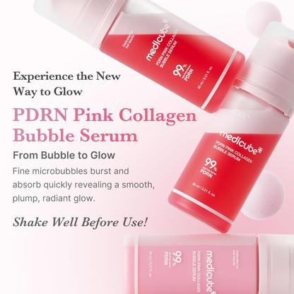 MEDICUBE PDRN Pink Collagen Bubble Serum 95ml