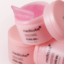Load image into Gallery viewer, MEDICUBE PDRN Pink Collagen Toning Gel Toner Pad 70ea