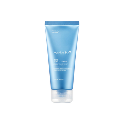 MEDICUBE Zero Foam Cleanser is a gentle yet effective cleanser that removes excess oil and impurities without stripping the skin. Formulated with plant extracts like Portulaca and Wintergreen Leaf, it helps soothe and purify while maintaining a healthy moisture balance. Ideal for daily use on oily or acne-prone skin.