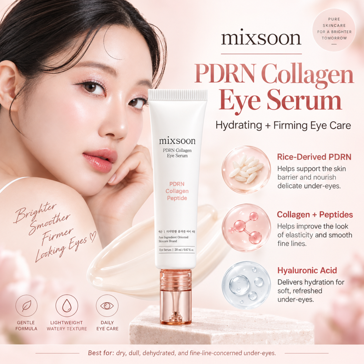 MIXSOON PDRN Collagen Eye Serum 20ml
