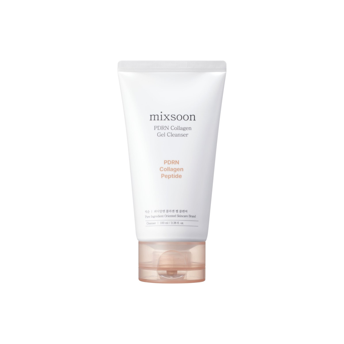 MIXSOON PDRN Collagen Gel Cleanser is a face gel cleanser designed to remove impurities while helping keep the skin hydrated and comfortable. Formulated with rice-derived PDRN, Collagen Extract, Peptides, Rice Extract, Fermented Soybean Extract, and multiple forms of Hyaluronic Acid, it helps support the skin barrier, improve the look of elasticity, and leave skin feeling soft, fresh, and moisturized. The watery gel texture creates a rich foam for an effective cleanse without a heavy finish. Suitable for&nb