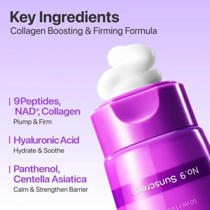 NUMBUZIN No.9 NAD Peptides Dewy Sun Essence 50ml
