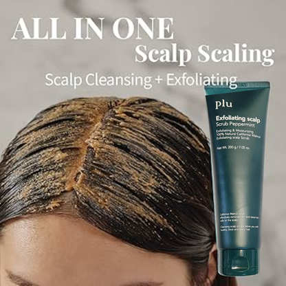 PLU Exfoliating Scalp Scrub Peppermint 200g