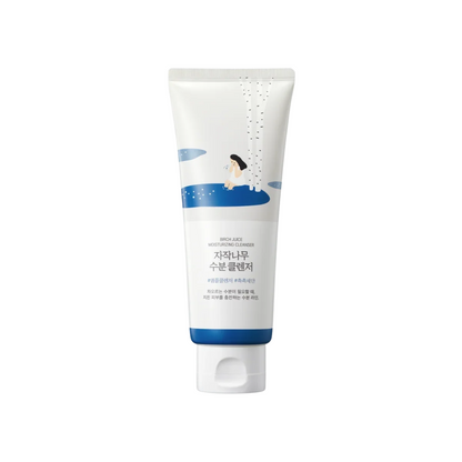 ROUND LAB Birch Juice Moisturizing Cleanser is a gentle, low-acidic cleanser designed to remove impurities without leaving skin feeling dry or tight. Formulated with Birch Juice, Glycerin, and Hyaluronic Acid, it helps maintain hydration while cleansing the skin. Artemisia Extract and plant-derived cleansing ingredients help leave skin feeling fresh, soft, and comfortable. Ideal for normal, combination, dry, dehydrated, and sensitive skin.