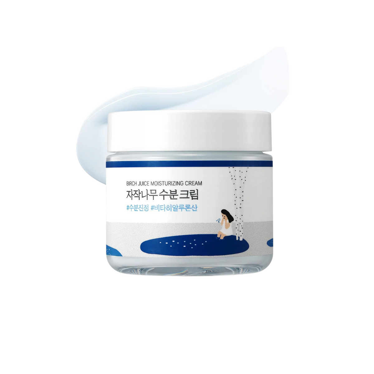 ROUND LAB Birch Juice Moisturizing Cream is a hydrating moisturizer designed to replenish moisture and keep skin feeling soft and comfortable. Formulated with Birch Juice, Glycerin, and Hyaluronic Acid, it helps maintain lasting hydration and a smooth, plump appearance. Panthenol and Dipotassium Glycyrrhizate help soothe the skin, while Jojoba Esters and botanical extracts provide additional nourishing care. Ideal for normal, combination, dry, dehydrated, and sensitive skin.