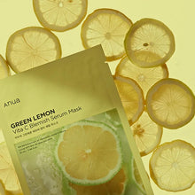 Load image into Gallery viewer, ANUA Green Lemon Vita C Blemish Serum Mask