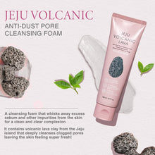Load image into Gallery viewer, THE FACE SHOP Jeju Volcanic Lava Anti-Dust Pore-Cleansing Foam 140ml