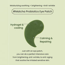 Load image into Gallery viewer, HEIMISH Matcha Biome Hydrogel Eye Patch 60pcs