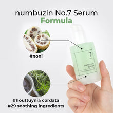 Load image into Gallery viewer, NUMBUZIN No. 7 Mild Green Soothing Serum 50ml