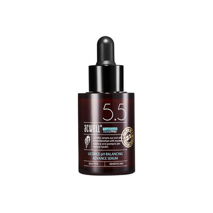 ACWELL Licorice pH Balancing Advance Serum is a brightening and soothing serum formulated with Licorice Root Water to help even out skin tone and reduce the appearance of dark spots. This serum is also enriched with Niacinamide and Sodium Hyaluronate for added hydration and skin barrier support. Suitable for all skin types, it promotes a balanced, radiant complexion while calming and nourishing the skin.