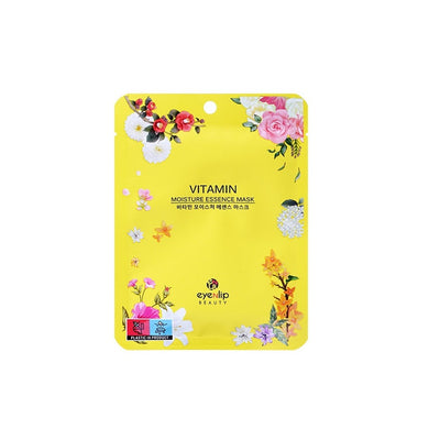 EYENLIP Vitamin Moisture Essence Mask is enriched with Hippophae Rhamnoides Fruit Extract, Niacinamide, and Sodium Ascorbate to brighten and revitalize your skin. Infused with Sodium Hyaluronate and Betaine, this mask provides deep hydration and promotes a radiant, healthy complexion. Perfect for dull, tired skin in need of a vitamin boost.