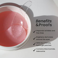 Load image into Gallery viewer, HEIMISH Bulgarian Rose Water Hydrogel Eye Patch 60ea