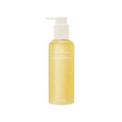 HYGGEE Relief Chamomile Gel Toner is a soothing and hydrating toner designed to calm sensitive skin. Infused with Chamomile Extract and Glacier Water, it delivers gentle hydration while reducing redness and irritation. The formula is enriched with Centella Asiatica Extract, Madecassoside, and a blend of vitamins like Vitamin C, Vitamin A, and Vitamin E to nourish and strengthen the skin barrier. Lightweight and refreshing, this gel toner absorbs quickly, leaving skin calm, balanced, and radiant. Perfect for