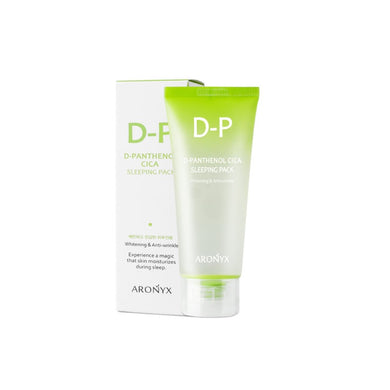 MEDI FLOWER Aronyx D-Panthenol Cica Sleeping Pack is an overnight mask that deeply hydrates and soothes the skin while you sleep. Enriched with Panthenol and Centella Asiatica Extract, it helps to calm irritated skin and support the skin's natural barrier. Infused with Propolis, Honey, and a blend of botanical extracts, this sleeping pack provides nourishment and moisture, leaving your skin refreshed and revitalized by morning. Perfect for all skin types, it works overnight to promote a calm, hydrated, and 