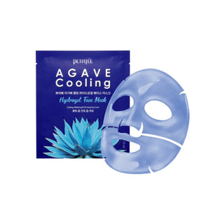 PETITFEE Agave Cooling Hydrogel Face Mask is a refreshing, hydrating mask designed to cool and soothe the skin. Infused with Agave Extract, Blueberry, and Eggplant Extracts, it provides deep hydration while calming and revitalizing your complexion. The addition of Shea Butter and a blend of seaweed extracts helps to nourish and protect the skin, leaving it soft and rejuvenated. This hydrogel mask is perfect for a cooling and soothing skincare experience, ideal for restoring moisture and vitality.