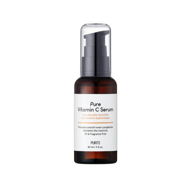 PURITO Pure Vitamin C Serum is a brightening and anti-aging serum formulated with Vitamin C (Ascorbic Acid) to enhance skin radiance, even out skin tone, and reduce the appearance of fine lines. Enriched with hydrating ingredients like Sodium Hyaluronate and soothing Niacinamide, this serum delivers deep hydration while improving skin texture. Bamboo Water and Glutathione provide additional antioxidant benefits, leaving the skin looking revitalized and glowing. Ideal for all skin types, this serum promotes 